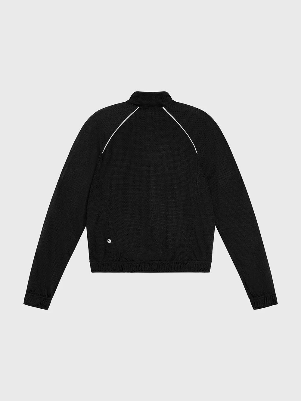 LULULEMON BLACK/WHITE MESH FULL-ZIP TRAIN JACKET - Image 3